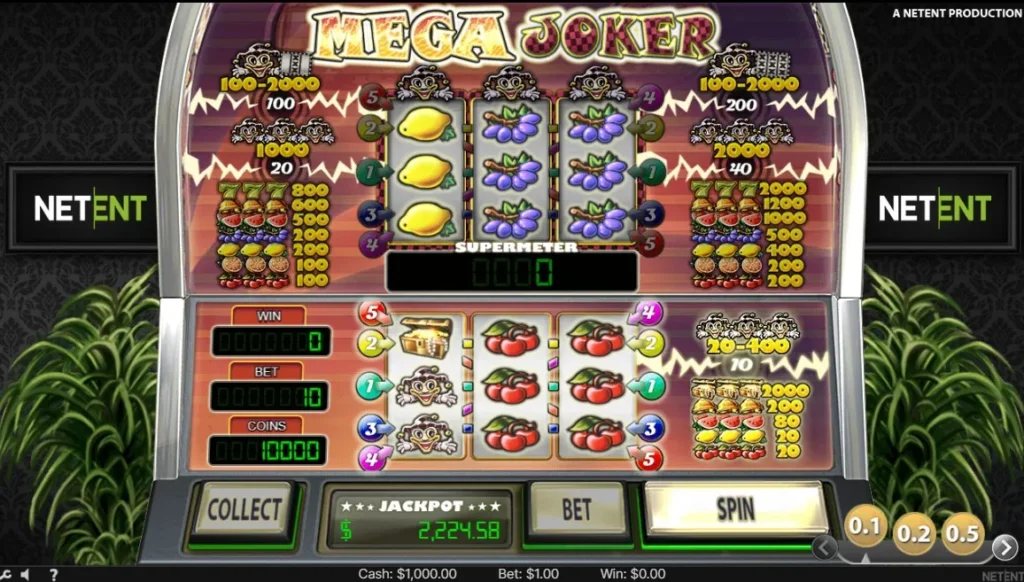 Screenshot of Mega Joker Slot by NeTent_2